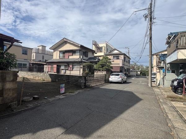 �_�ސ쌧���ˎs�K���̐V�z��ˌ��Ă̑O�ʓ��H�܂ތ��n�ʐ^