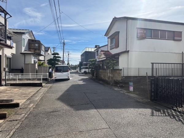 �_�ސ쌧���ˎs�K���̐V�z��ˌ��Ă̑O�ʓ��H�܂ތ��n�ʐ^