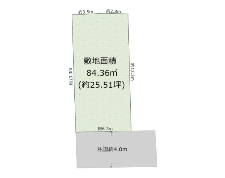 �_�ސ쌧������s���5���ڂ̓y�n�̊Ԏ��}�i��N)