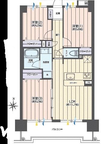 �_�ސ쌧���ˎs�������̒��Ã}���V�����̊Ԏ��}