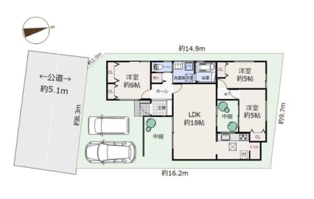 �_�ސ쌧�����S���쒬�c�[�̐V�z��ˌ��Ă̊Ԏ��}