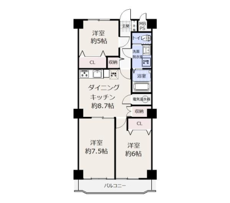 �_�ސ쌧���c���s����1���ڂ̒��Ã}���V�����̊Ԏ��}