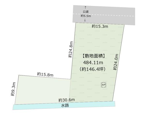 �_�ސ쌧���c���s�����V�c�̓y�n�̊Ԏ��}