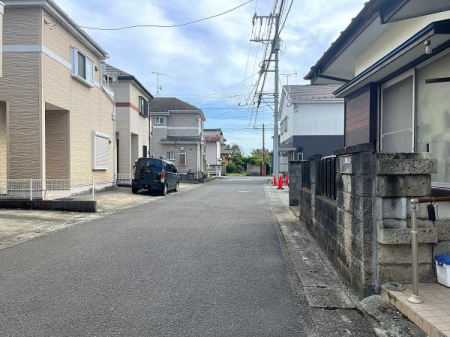 �_�ސ쌧������S��䒬����̓y�n�̑O�ʓ��H�܂ތ��n�ʐ^